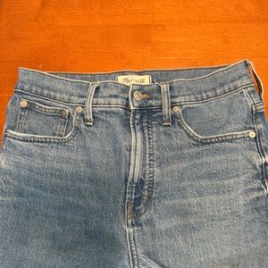 Madewell‎ Women's Blue Straight Leg Jeans